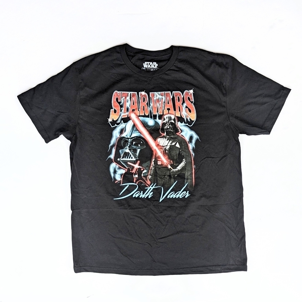 Star Wars Black Graphic Darth Vader Short Sleeve Tee